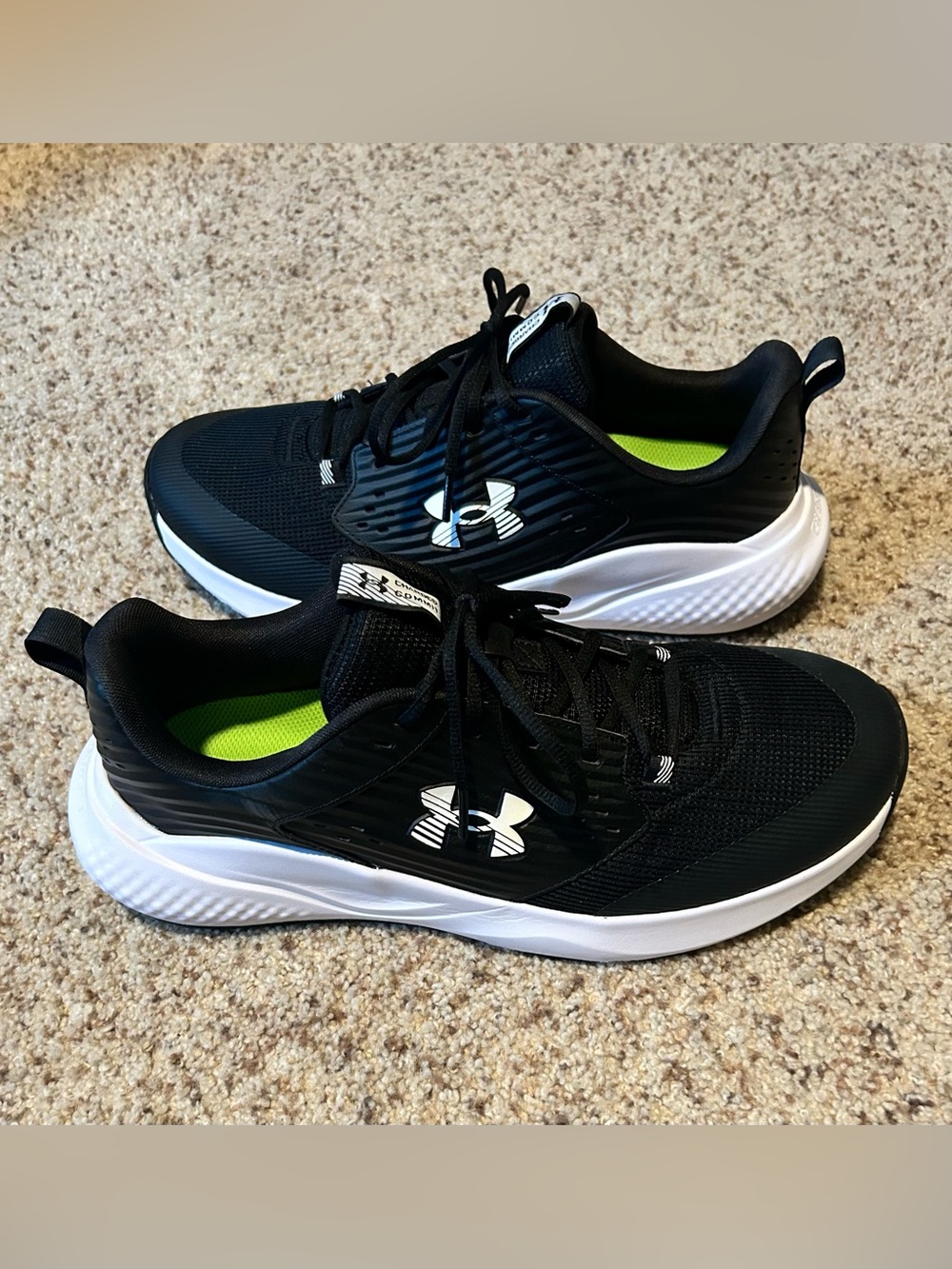 Under Armour Charged Commit TR 4 Training Shoes Sz13 4E Wide
